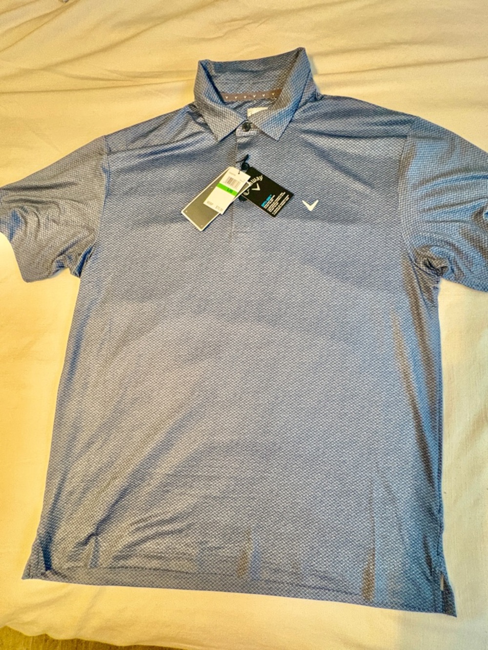NWT! Callaway Blues Men's Performance Polo